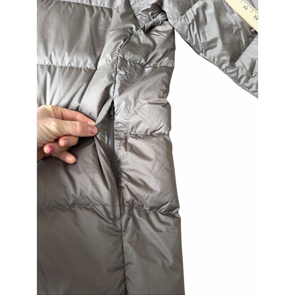 Uniqlo Taupe Quilted Snap-Front Puffer Jacket - Picture 11 of 15